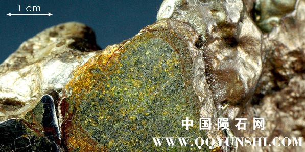 olivine in meteorite 597.jpg