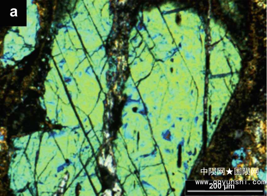 Shock-effects-in-R-chondrites-a-Several-sets-of-planar-deformation-features-in-olivine.jpg