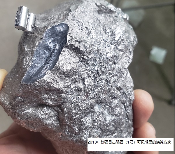 可见明显的黑色烧蚀壳